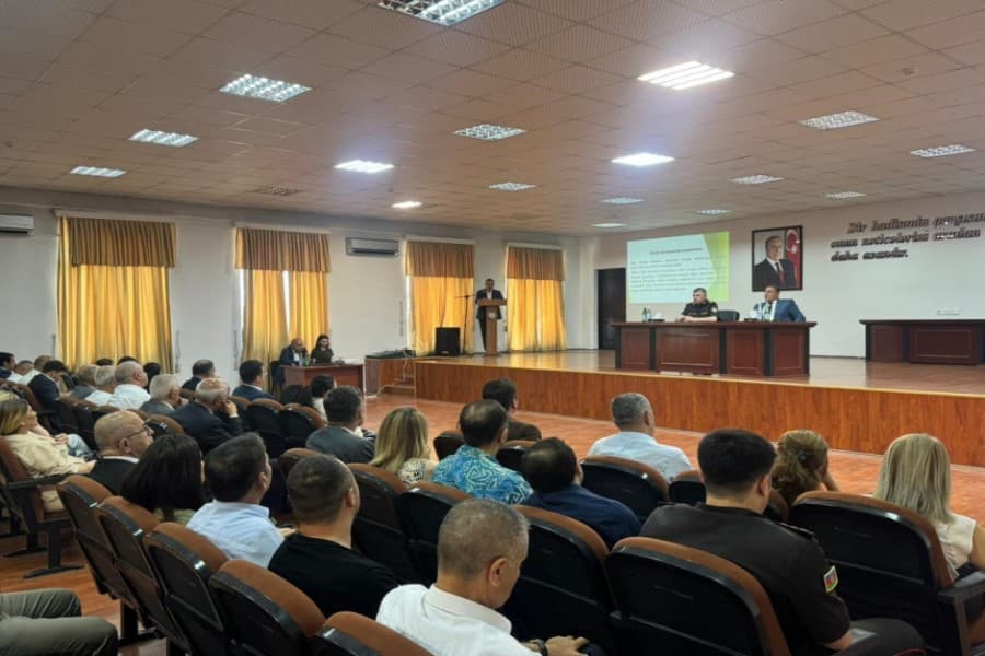 FHN radiasiya təhlükəsizliyi ilə bağlı növbəti maarifləndirmə tədbiri keçirib