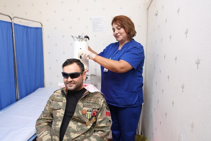 Media nümayəndələri Naftalan Reabilitasiya Mərkəzində göstərilən xidmətlərlə tanış olublar - FOTOLAR