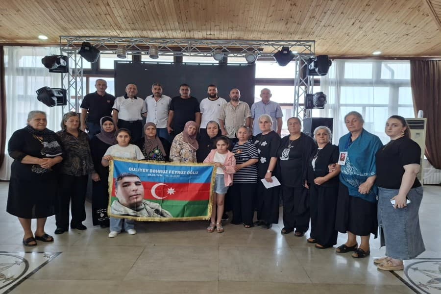 Şəhid ailələri ilə mənəvi birlik: QHT-nin növbəti təşəbbüsü / FOTOLAR