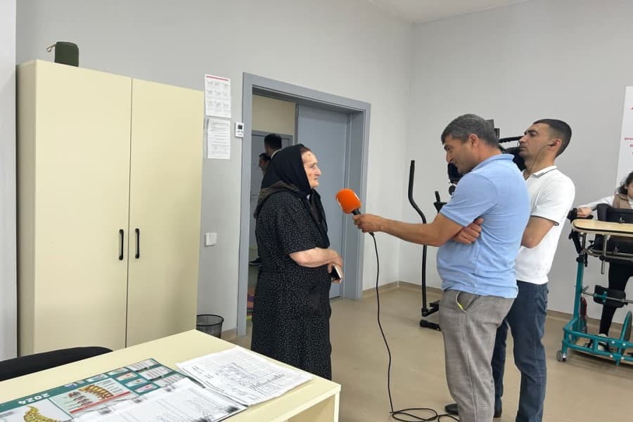 Şəmkir Uşaq Reabilitasiya Mərkəzinə mediatur təşkil edilib