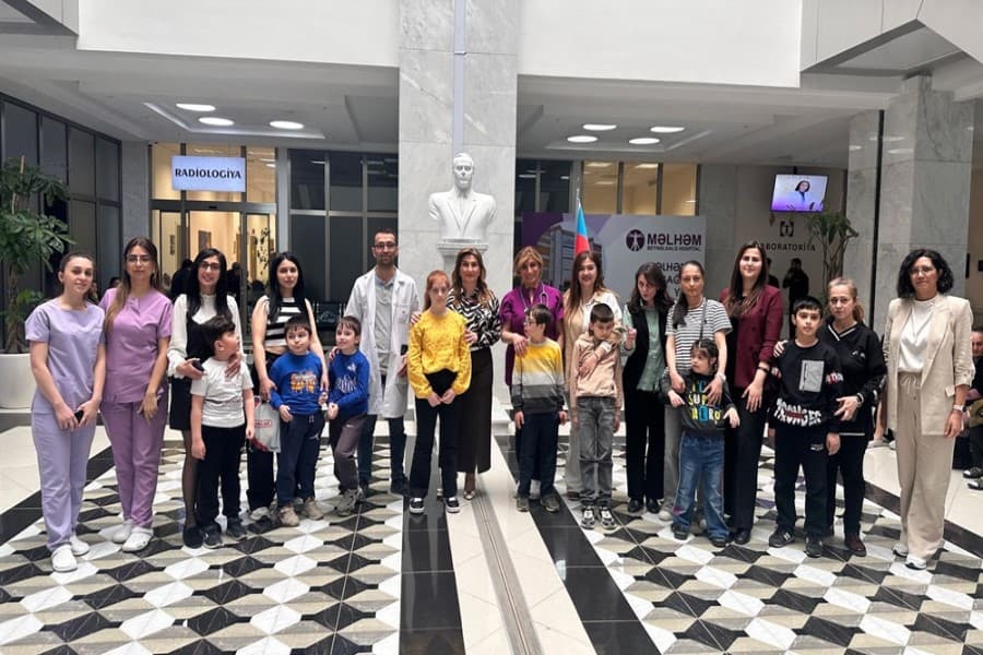 Xüsusi qayğıya ehtiyacı olan uşaqlar üçün ödənişsiz diaqnostika aksiyası keçirildi - FOTOLAR