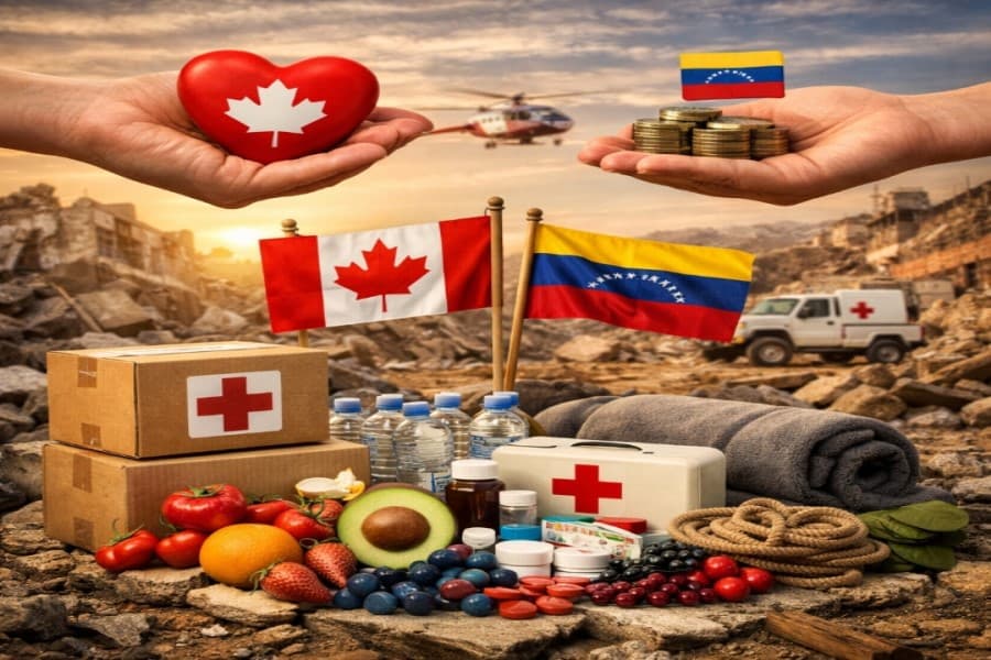 Kanada Venesuelada zəlzələdən zərərçəkənlər üçün ianələri ikiqat artıracaq