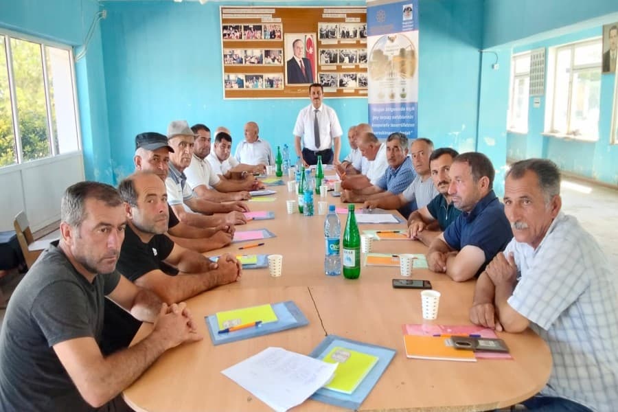 "Muğan bölgəsində kooperativ təsərrüfatlarının yaradılmasına dəstək" layihəsi çərçivəsində seminar keçirilib