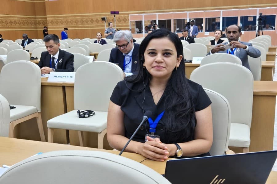 QHT nümayəndəsi beynəlxalq konfransda Zəngəzur dəhlizinin açılmasının vacibliyindən danışıb - VİDEOLAR