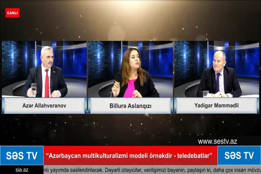 Demokratik Jurnalistlər Liqası layihə çərçivəsində televiziya müzakirəsi keçirib - FOTOLAR/ VİDEO
