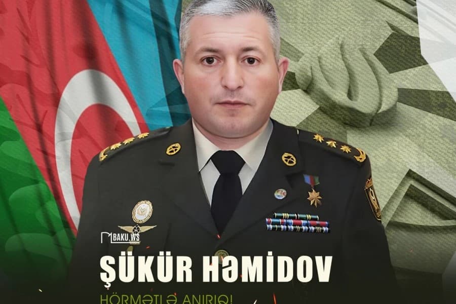 Azərbaynın Milli Qəhrəmanı - şəhid polkovnik Şükür Həmidovun doğum günüdür!