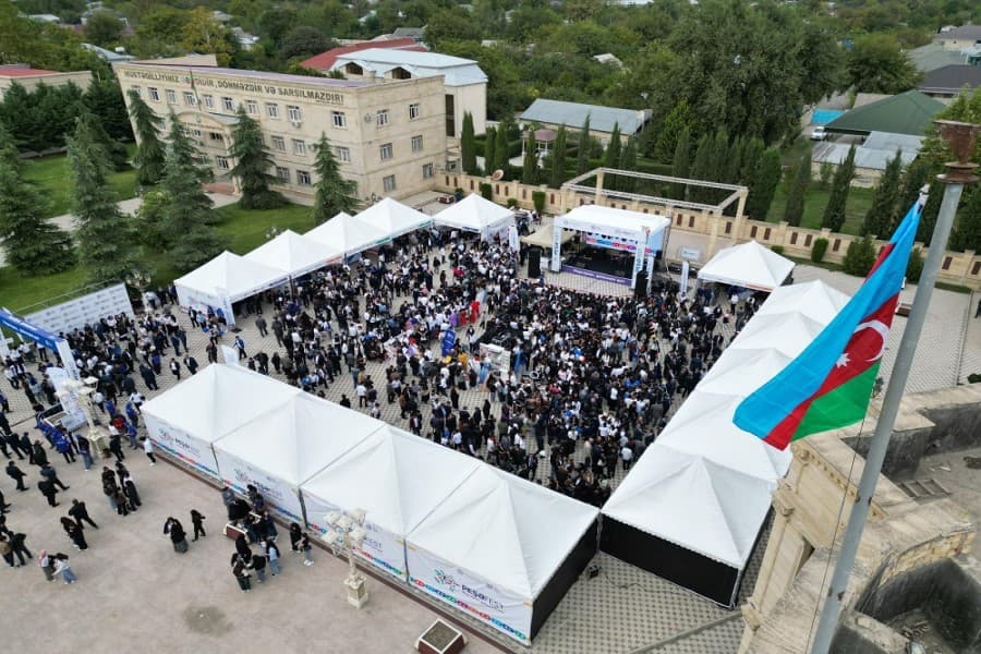 “PeşəFest”in növbəti ünvanı Ağdam oldu - FOTOLAR