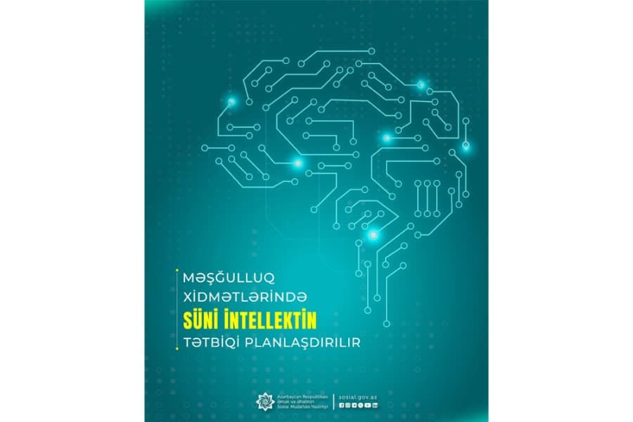 Məşğulluq xidmətlərində də süni intellektin tətbiqi planlaşdırılır