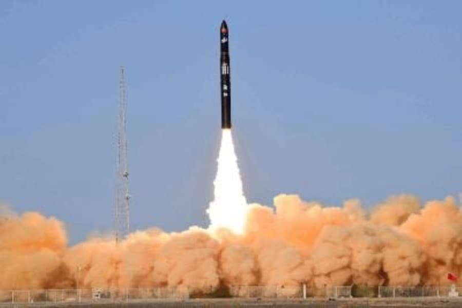 Çin Peyklə Kommersiya məqsədli Hyperbola-1 raketini orbitə buraxıb