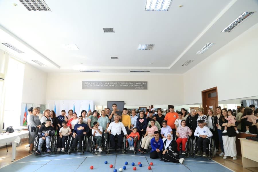 Boccia Mərkəzində bu gün xüsusi bir enerji hökm sürüb - FOTOLAR / VİDEO