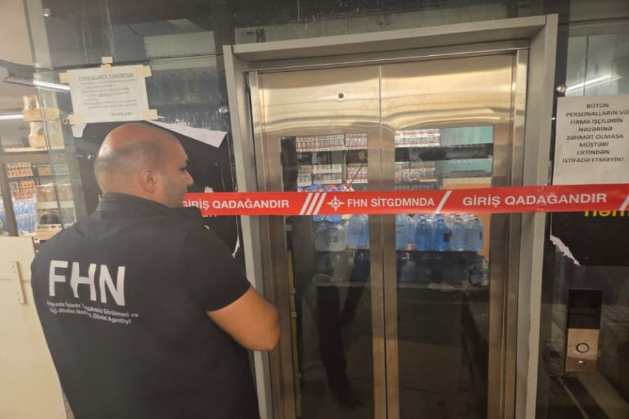 FHN təhlükəsizlik tələblərinə cavab verməyən liftin istismarını dayandırıb