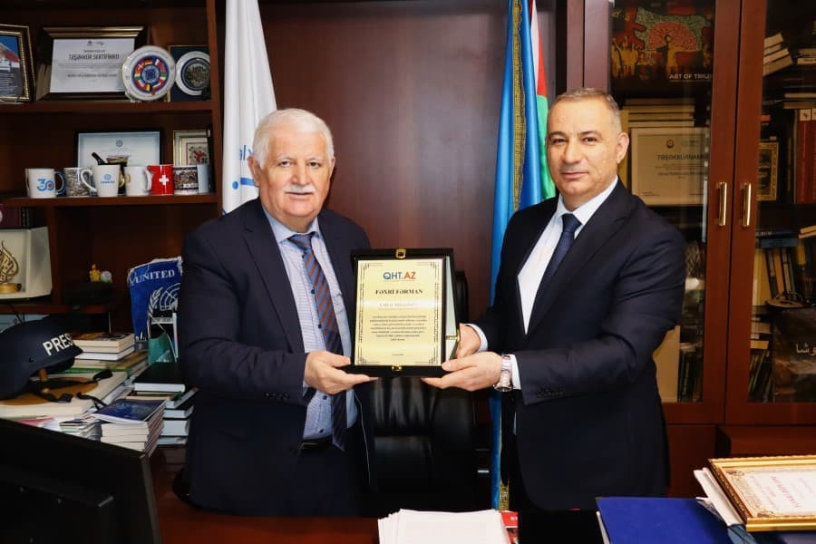 Ümid Mirzəyev 65 illik yubileyi münasibətilə təltif olunub - FOTOLAR