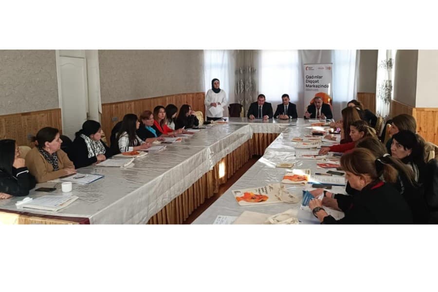 “Gender Əsaslı Zorakılıq Əleyhinə Mübarizə” mövzusunda əhəmiyyətli təlim və müzakirələr keçirilib - FOTOLAR