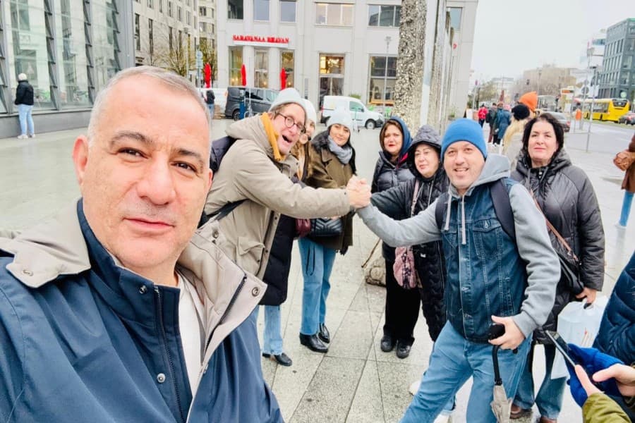 Azərbaycan QHT nümayəndələri Berlində Təcrübə Proqramında iştirak edirlər