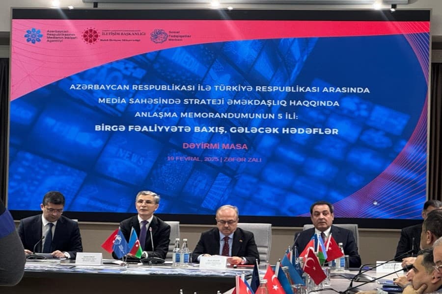 Azərbaycan-Türkiyə strateji media əməkdaşlığının 5 illiyi ilə bağlı tədbir keçirilir