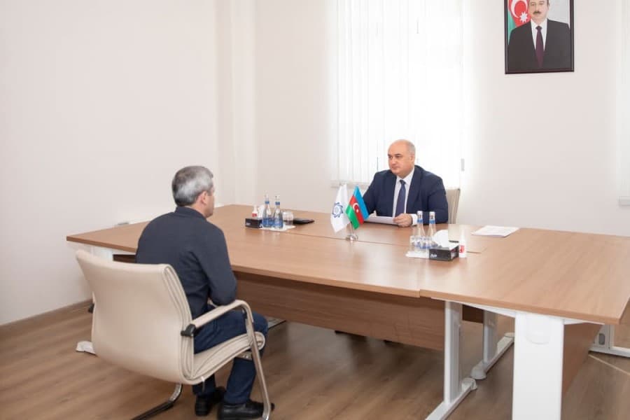 DSMF sədri Ağdaş rayonunda vətəndaşları qəbul edib
