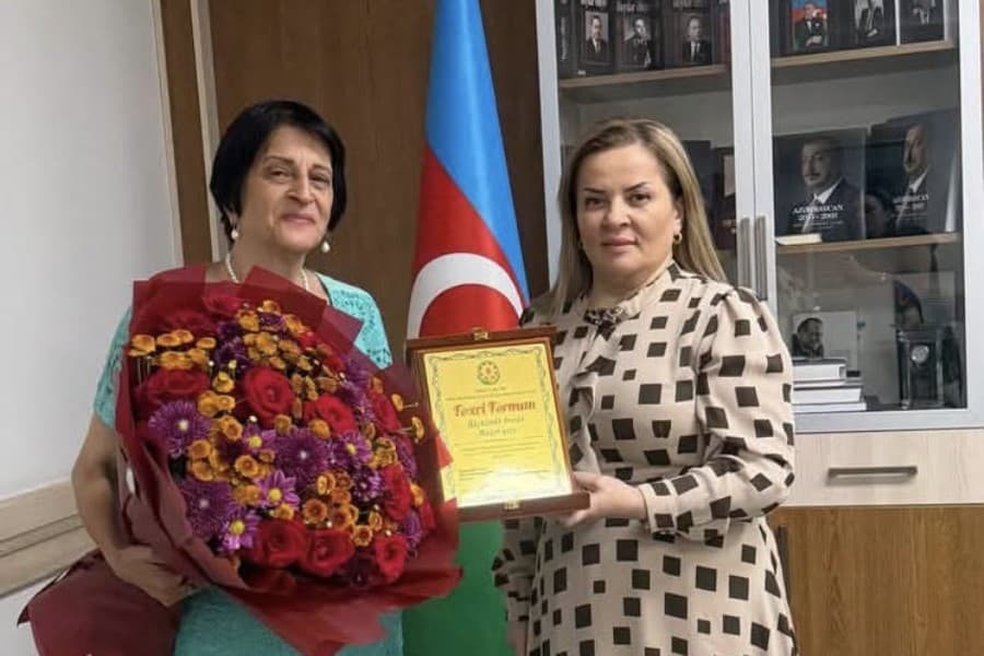 İradə Rizazadə Fəxri Fərmanla təltif edilib