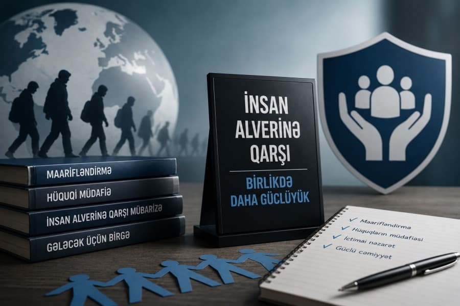İnsan alverinə qarşı mübarizədə maarifləndirmə və ictimai nəzarət gücləndirilməlidir