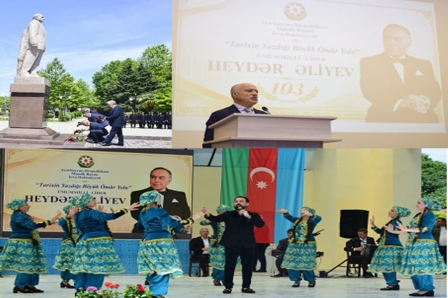 Masallıda Ulu Öndərin xatirəsi ehtiramla anılıb