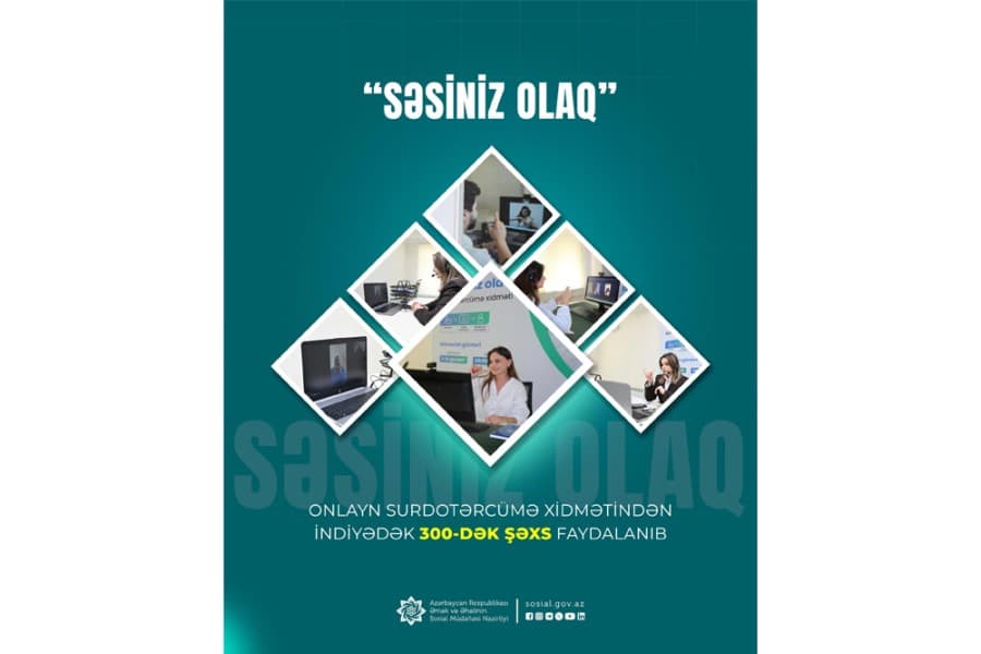 “Səsiniz olaq” onlayn surdotərcümə xidmətindən indiyədək 300-dək şəxs faydalanıb