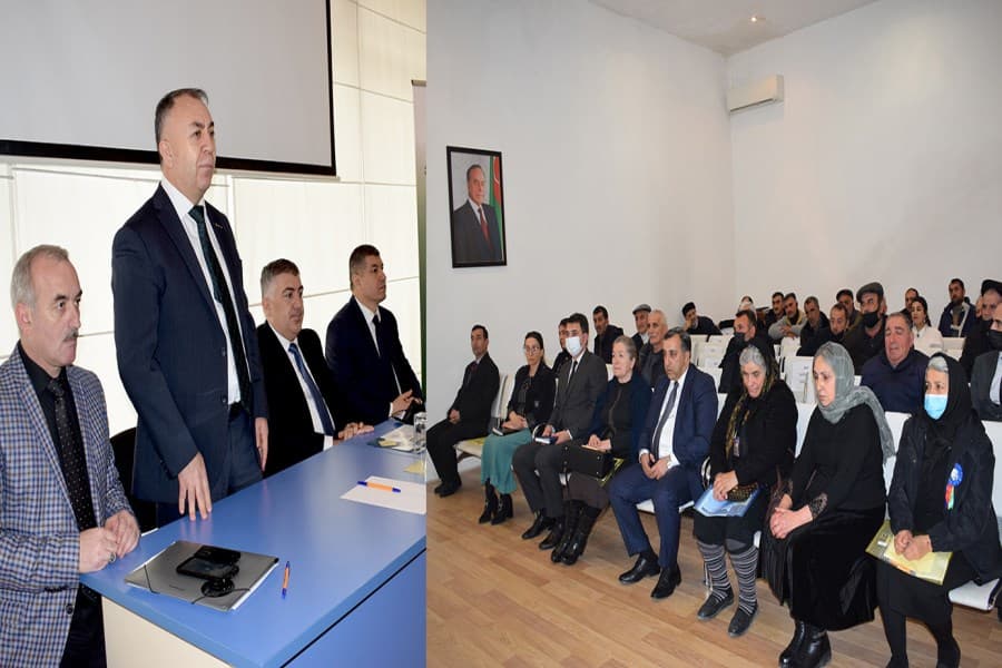 Müvəkkil Hüquq Mərkəzi Şabran rayonunda şəhid ailələri və veteranlara görüş təşkil edib - FOTO