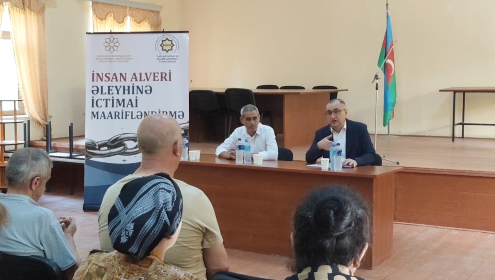 “İnsan alveri əleyhinə ictimai maarifləndirmə” adlı layihə çərçivəsində tədbir keçirilib