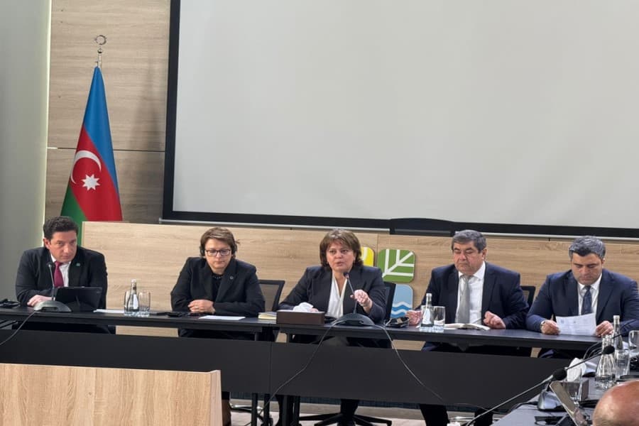 Azərbaycanın Milli Uyğunlaşma Planının hazırlanması üzrə işçi qrupunun iclası baş tutub - FOTOLAR