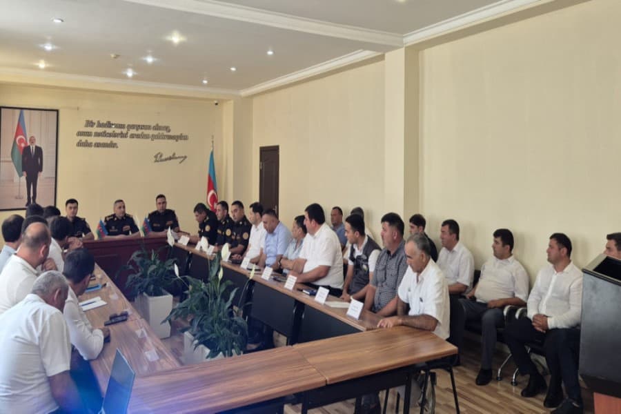 FHN-in Şimal Regional Mərkəzi çimərliklərdə təhlükəsizlik tədbirləri ilə bağlı “dəyirmi masa” keçirib