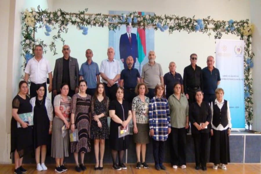 Bərdədə şəhid ailələri və müharibə iştirakçıları ilə növbəti görüş keçirilib