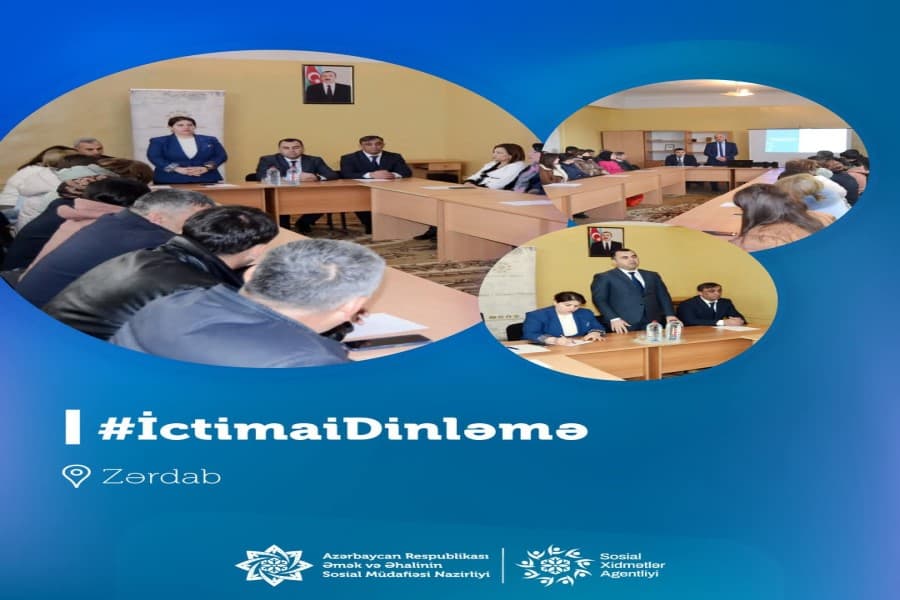 Zərdabda “Himayədar ailə” qayğı modeli barədə ictimai dinləmə keçirilib