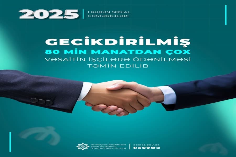 Ödənişi gecikdirilmiş 80 min manatdan çox vəsaitin işəgötürənlər tərəfindən işçilərə ödənilməsi təmin edilib