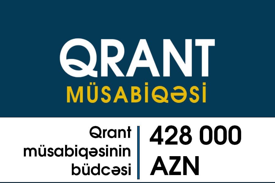 QHT-lər üçün növbəti QRANT MÜSABİQƏSİ - BÜDCƏ 428 MİN MANAT