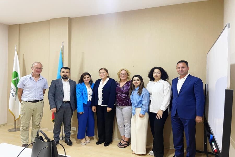 COP29-da iştirakı planlaşdırılan bir qrup beynəlxalq təşkilat nümayəndələri ilə görüş keçirilib