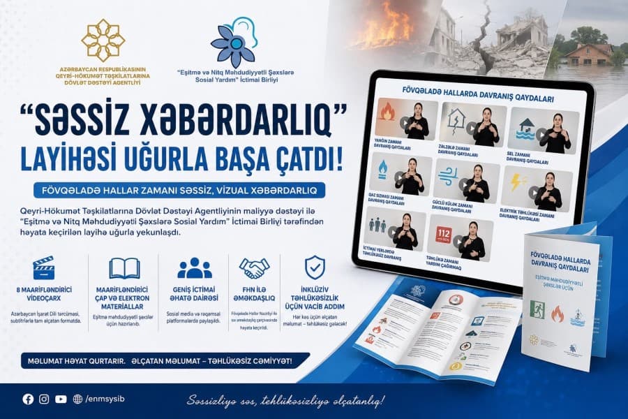 “Səssiz Xəbərdarlıq” layihəsi başa çatıb