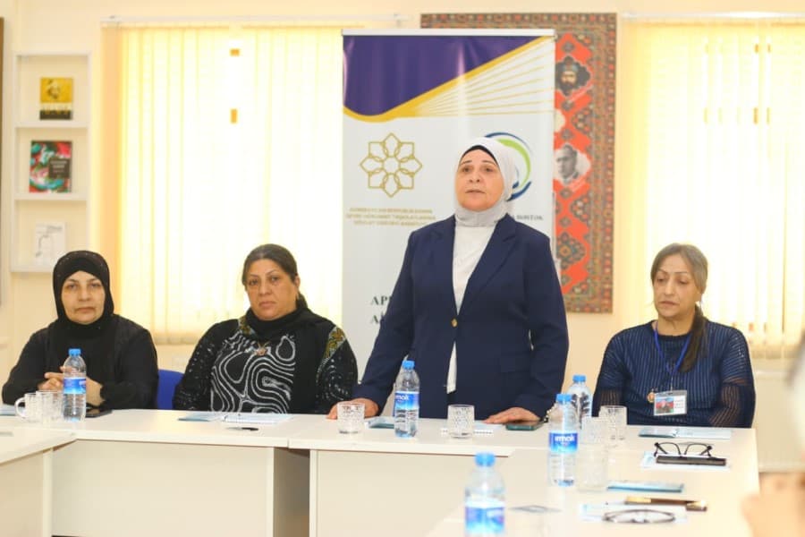 “Aprel şəhidlərinin ailə üzvləri ilə iş” layihəsi çərçivəsində ilk tədbir keçirilib