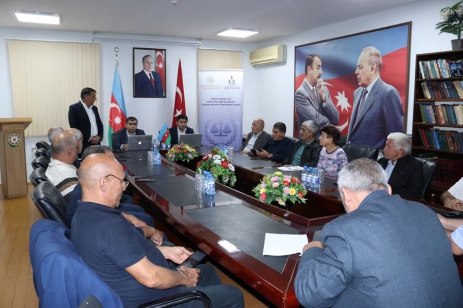 QHT “Şəhid ailələri və müharibə iştirakçılarına hüquqi yardım xidmətinin təşkili” layihəsini həyata keçirir