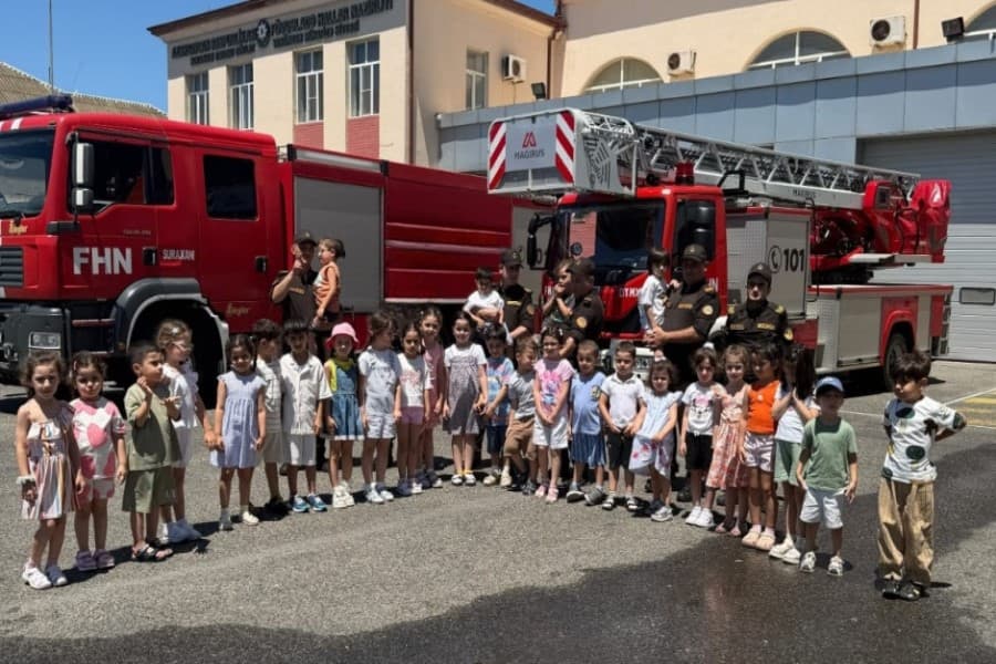 FHN-in Dövlət Yanğından Mühafizə Xidməti növbəti “açıq qapı günü” tədbiri keçirib