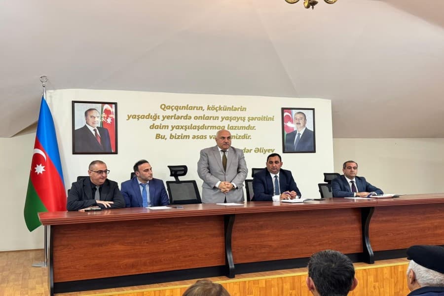 Xankəndi şəhərinə və Kərkicahan qəsəbəsinə köçlə bağlı ilk püşkatma mərasimi keçirilib - FOTOLAR
