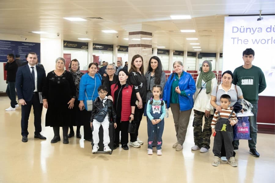 Daha 130 şəxs sanatoriya-kurort mərkəzinə yola salınıb - FOTOLAR