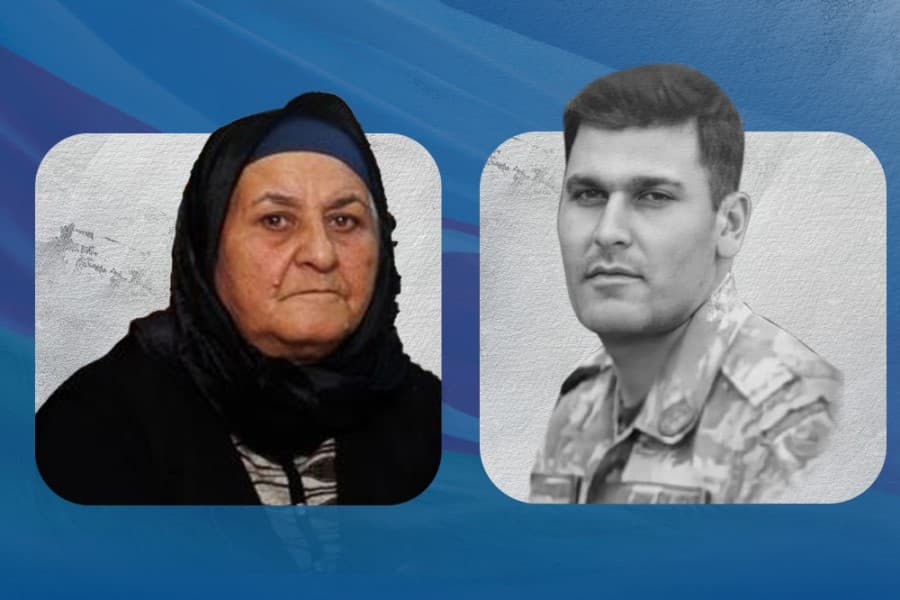 Şəhid gizir Telman Kəlbiyevin anası dünyasını dəyişib