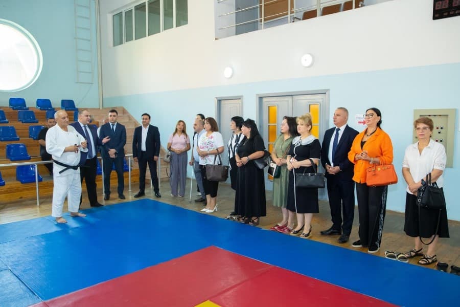 Paralimpiya İdman Kompleksinə infotur təşkil olunub - FOTOLAR