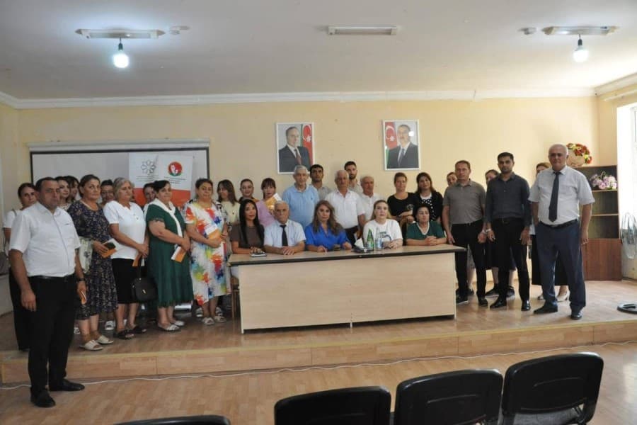 “Vəfa” Sosial Problemlərin Həllinə Dəstək İctimai Birliyi layihəsini yekunlaşdırdı - FOTOLAR