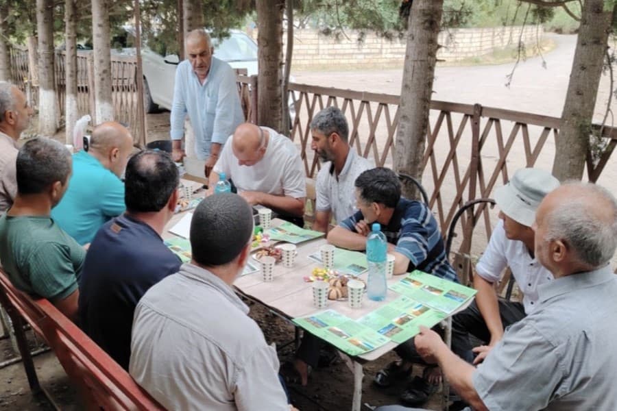 Saatlı rayonunun Hacıqasımlı kəndində maarifləndirmə təlimi keçirilib