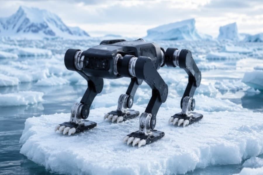Buz, qar və suyun iç-içə keçdiyi bölgədə yeni rekord: robot it ilkə imza atıb