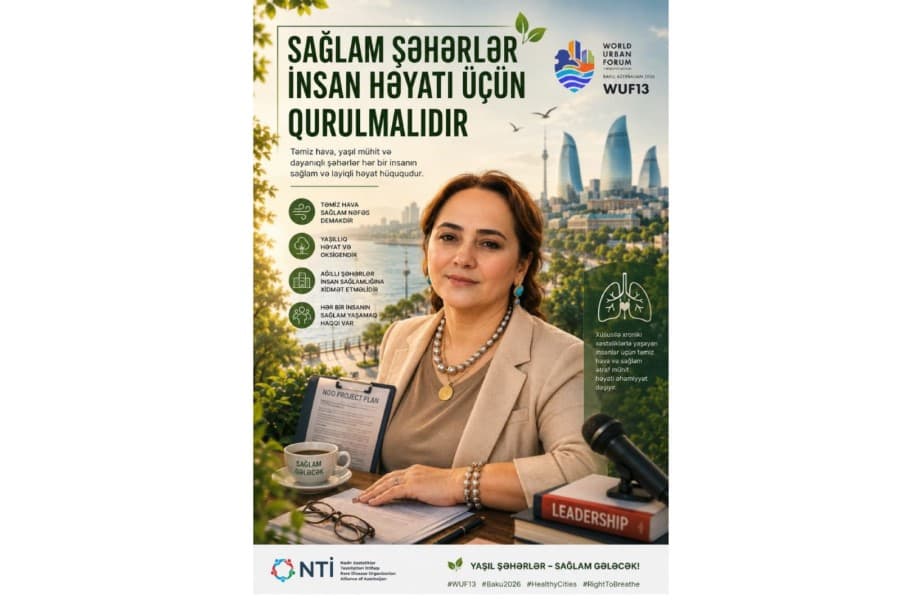 Səadət Bayramova: “Sağlam şəhər insanı yaşadan şəhərdir”