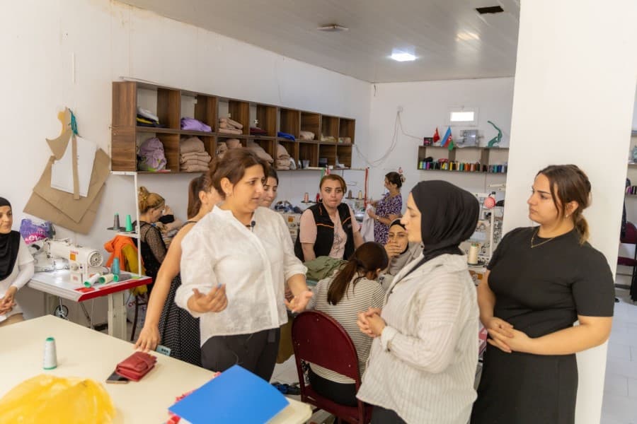 Əlil Sahibkarlar Təşkilatının sosial layihəsi uğurla yekunlaşdı - FOTOLAR