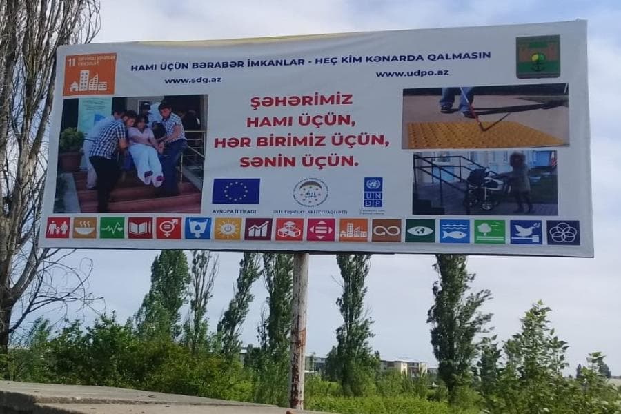 Əlil Təşkilatları İttifaqı Lənkəranda "Hamı üçün müyəssər xoşbəxt şəhər” layihəsini həyata keçirir - VİDEO