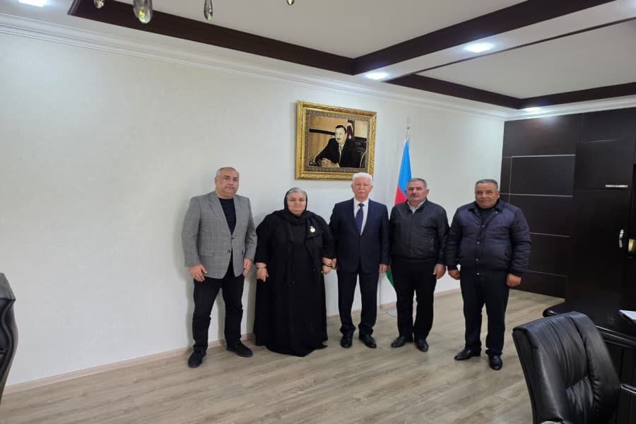Cəlilabadda şəhid ailələri ilə səmimi görüş