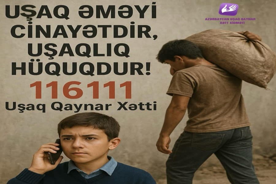 Kəmalə Aşumova: “Uşaqlıq dövrü işləmək deyil, oynamaq üçündür!”