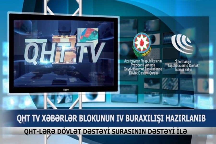Şuranın dəstəyilə QHT TV-nin Xəbərlər Blokunun IV buraxılışı hazırlanıb
